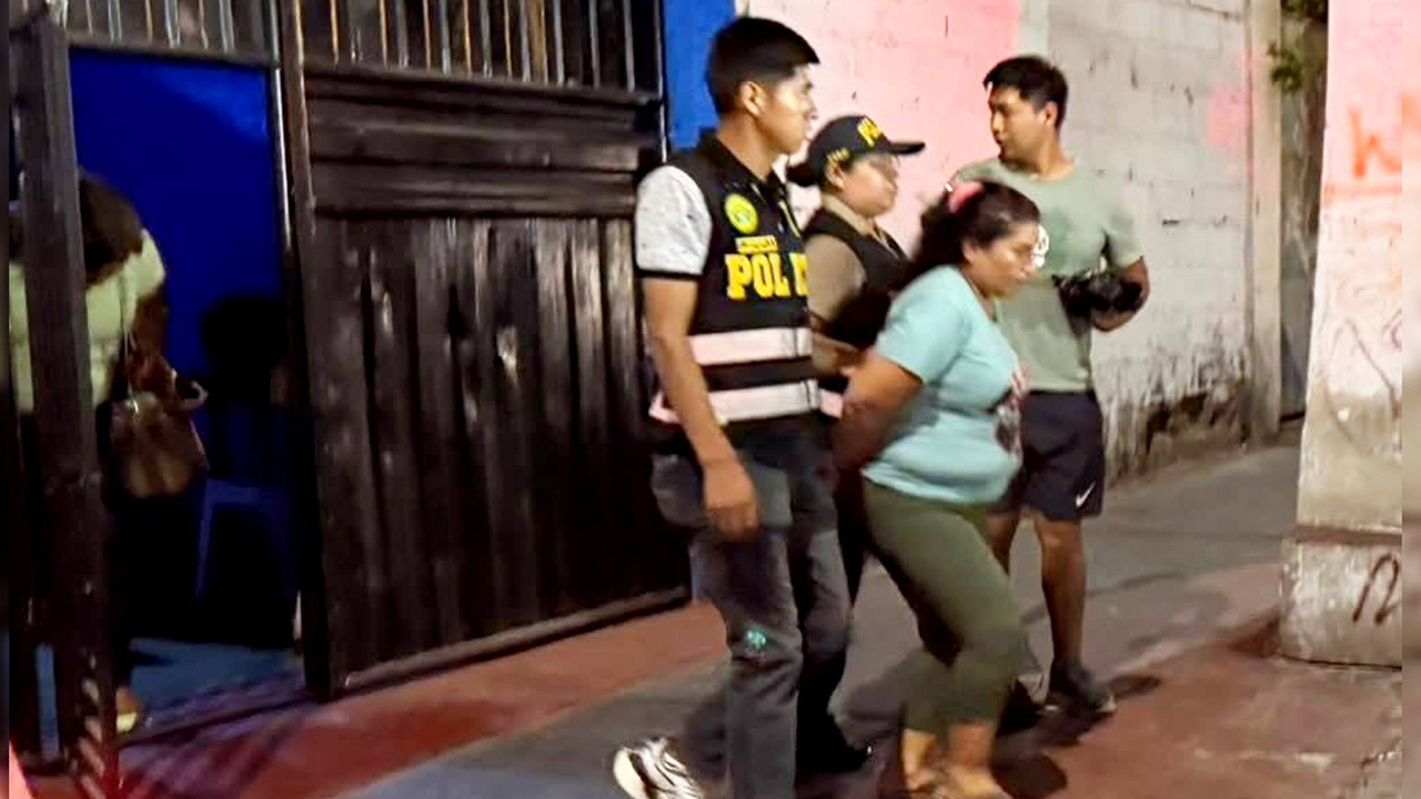 PNP captura a mujer con droga, dinero y arma durante operativo antidrogas en Ilo